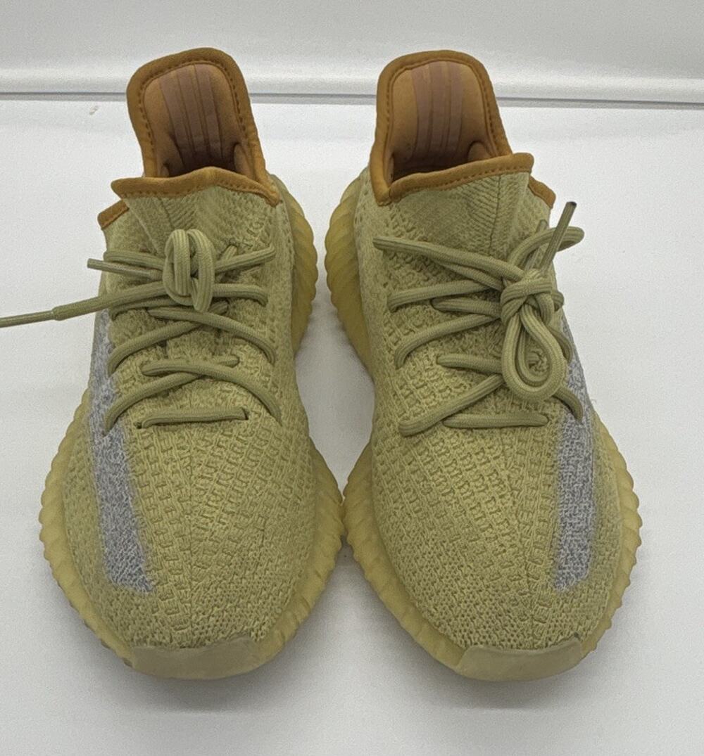 adidas Yeezy Boost 350 V2 Marsh FX9034 Men's Primeknit Low Top (NEEDS CLEANING)